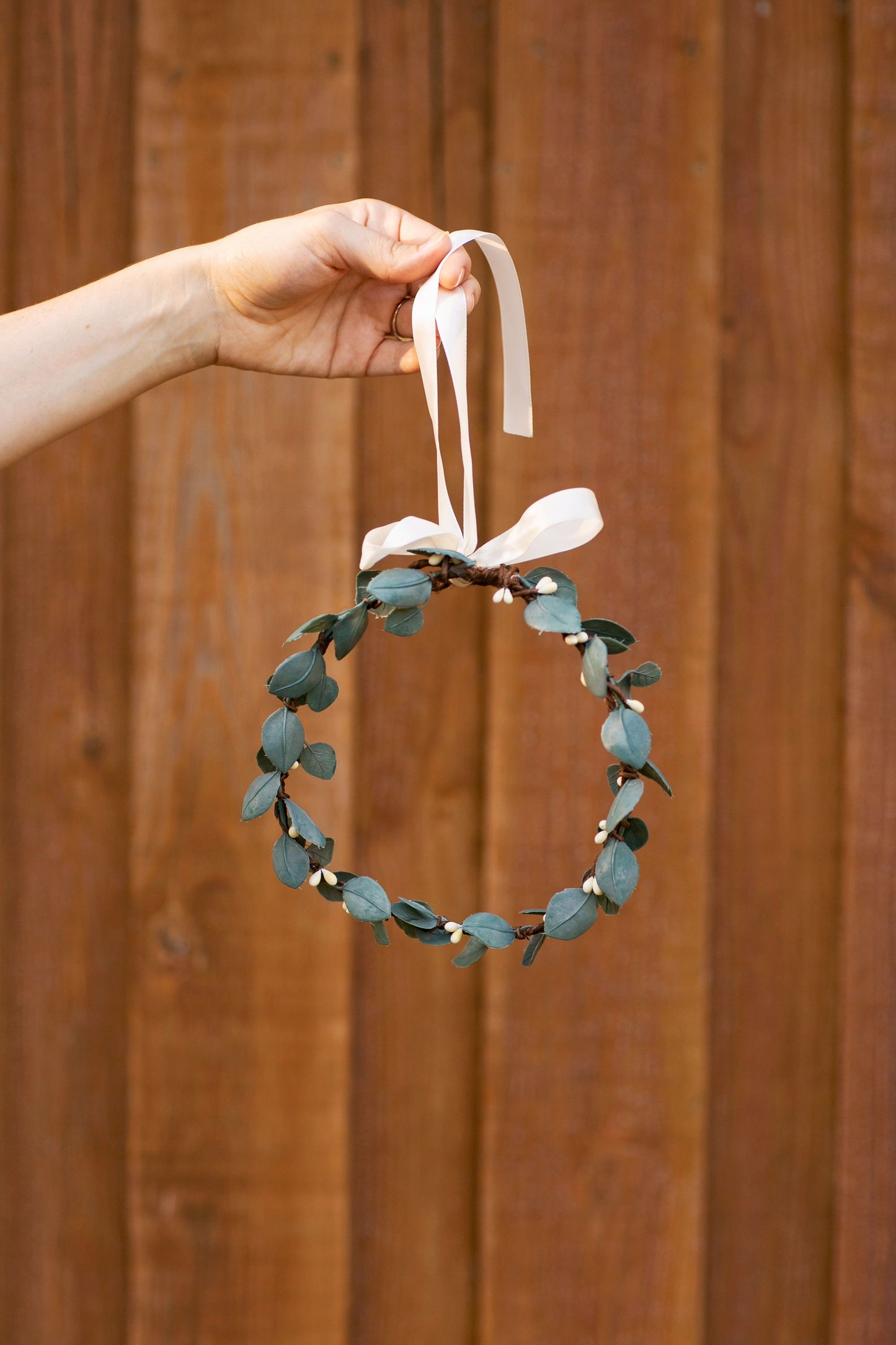 Willow Flower Girl Basket: Romantic Wedding Basket with Greenery