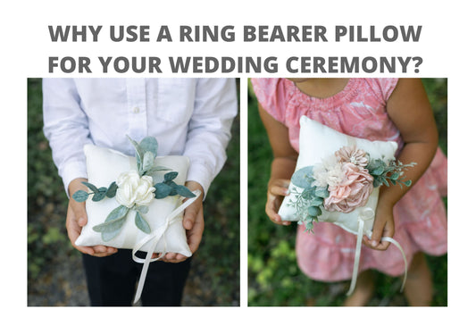 Why Use a Ring Bearer Pillow for Your Wedding Ceremony?