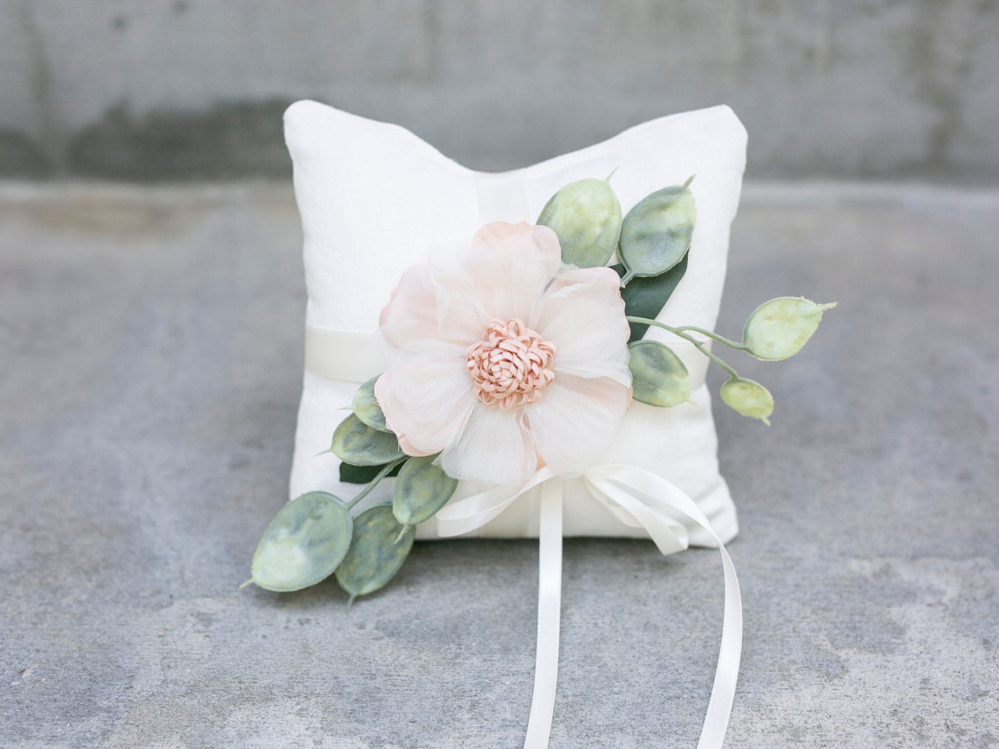 Willow Flower Girl Basket: Romantic Wedding Basket with Greenery