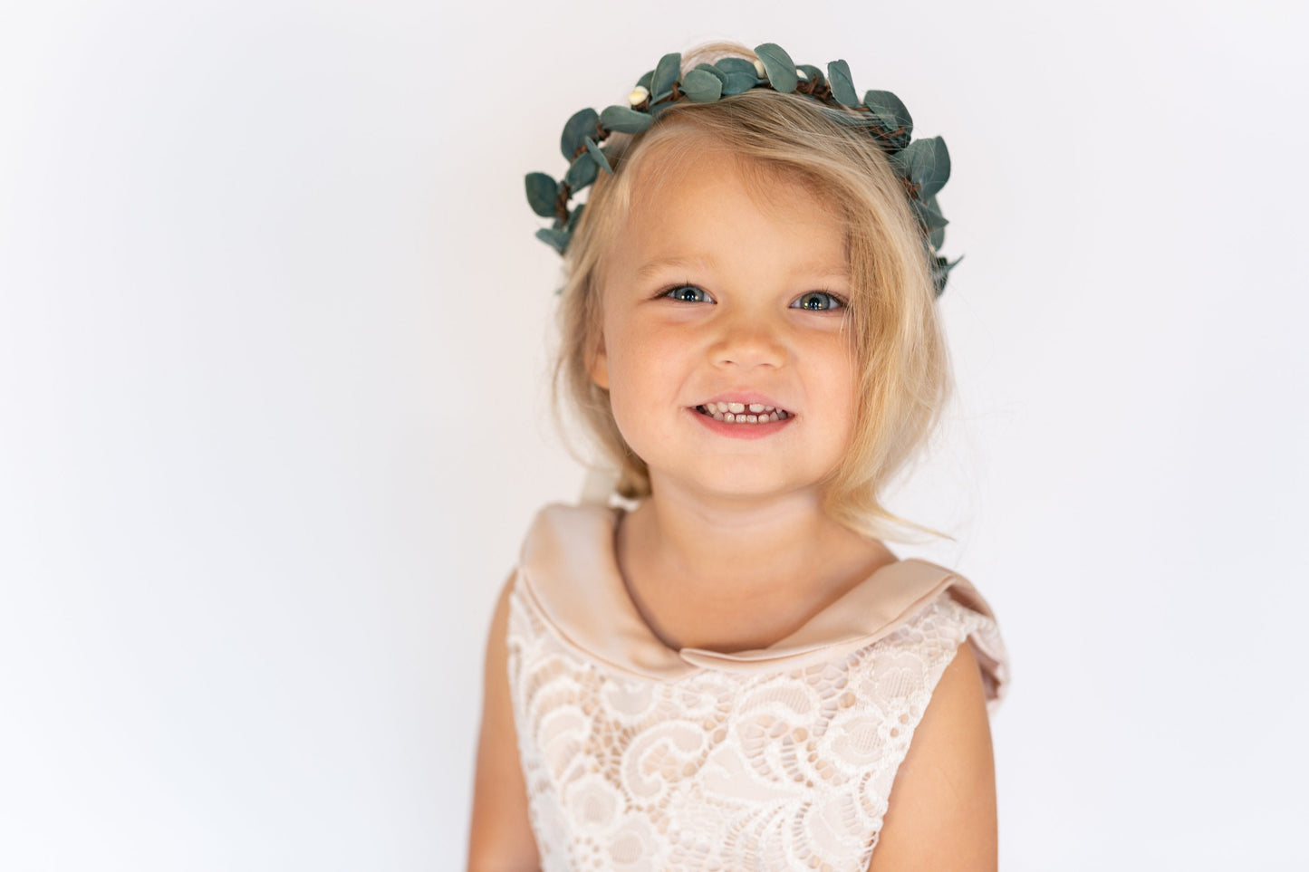 Eucalyptus Flower Crown: Greenery Halo, Bridal Hair Piece